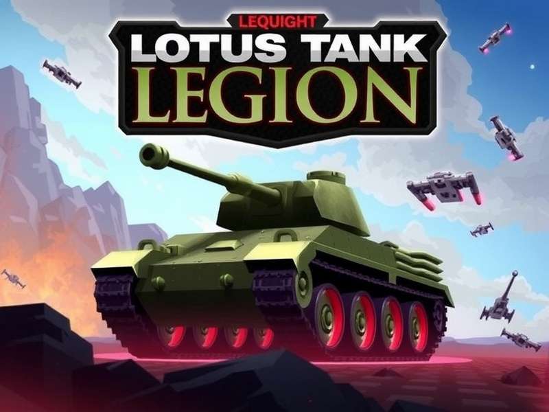 Lotus Tank Legion - Intense Tank Warfare Lotus Tank Legion Game Banner